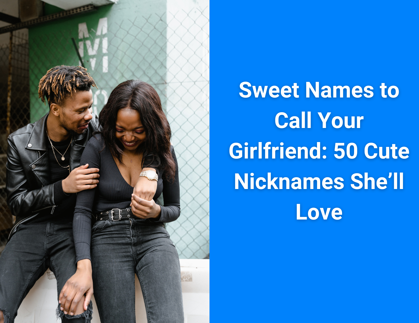 boyfriend calling girlfriend sweet names